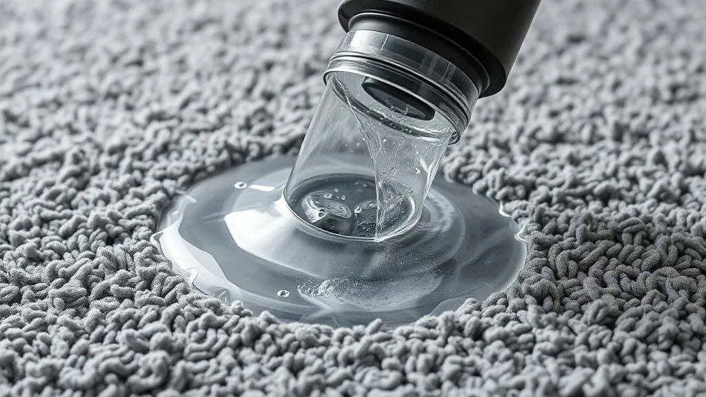 Detailed macro shot of water being sucked out of a grey carp